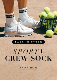 Stock Crew Socks *! 