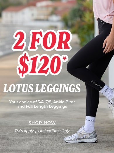 2 for $120 Lotus Leggings*