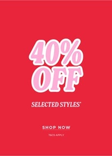 Summer Sale: Shop 40% off Selected Styles!*