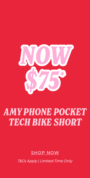 $75 Amy Phone Pocket Tech Bike Short