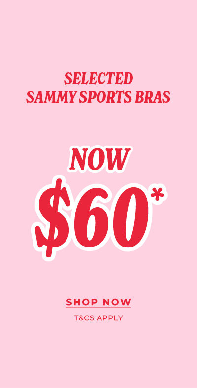 $65 Sammy Sports Bra!*