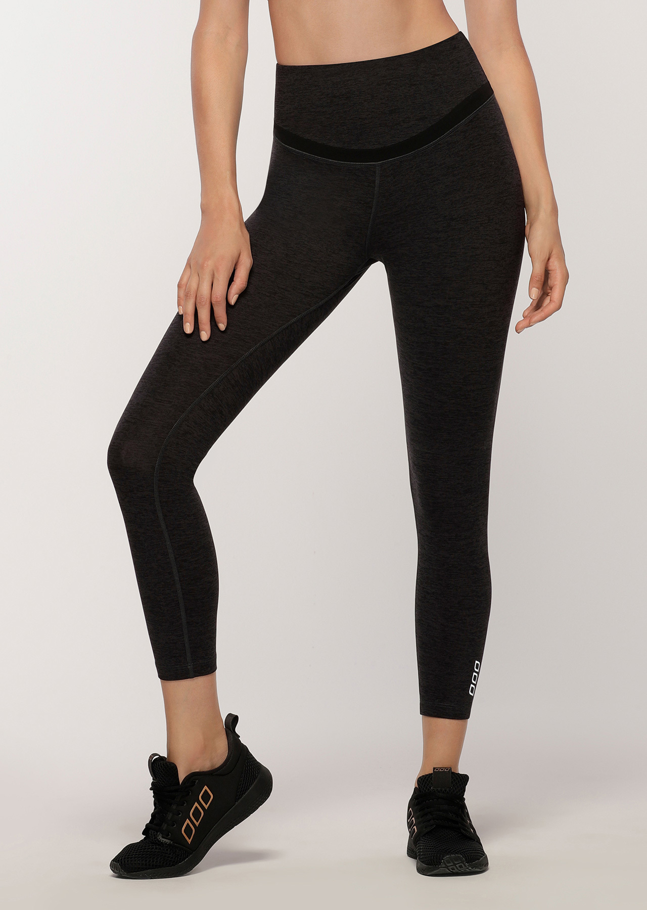 Polished Ankle Biter Leggings | Grey | Lorna Jane NZ