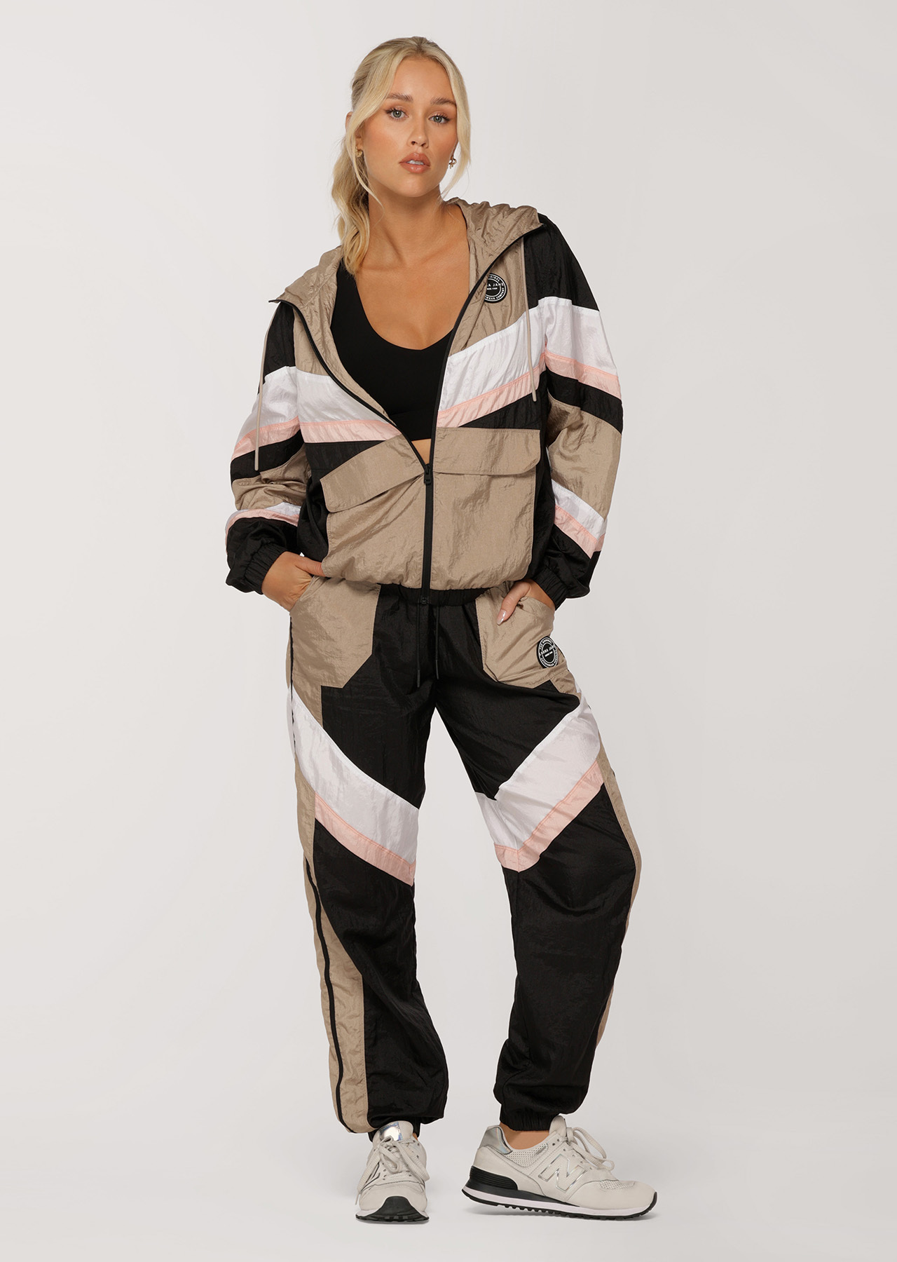 Get Physical Colourblock Active Jacket | Print | Lorna Jane NZ